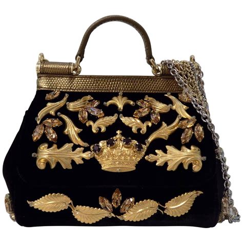 dolce gabbana purses leather gold short straps|dolce gabbana purses cheap.